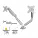 Fellowes 8056501 Platinum Series Dual Monitor Arm - Silver 31594J