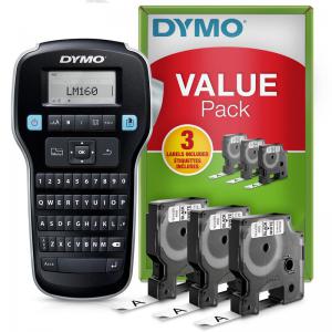 Dymo Labelmanager 160 Label Maker Value Pack 31630J