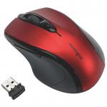Kensington K72422WW Pro Fit Wireless Mid-Size Mouse Red 31724J