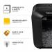 Fellowes Powershred LX45 Cross Cut Shredder Black 31741J