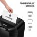 Fellowes Powershred LX45 Cross Cut Shredder Black 31741J