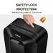 Fellowes Powershred LX45 Cross Cut Shredder Black 31741J