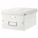 Leitz 60440001 Click and Store WOW Medium Storage Box White 31756J