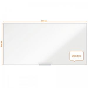 Nobo Impression Pro 2400x1200mm Nano Clean Magnetic Whiteboard 31762J