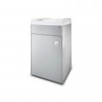 The Dahle Large Office Shredders Dahle 719 Top Secret P-7 Micro cut Shredder 31921J features a sleek design with a black exterior. Its powerful blades create a micro cut for top level security. The shredder sits atop a sturdy base and has easy-to-use controls.