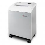 The image shows a Dahle Large Office Shredder model 714 with a top secret P-7 micro cut and clean tec feature. The sleek, modern design and advanced technology make this shredder perfect for high-security document destruction.