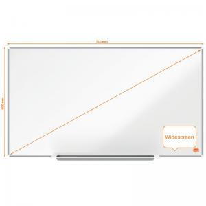 Click to view product details and reviews for Nobo Impression Pro 710x400mm Widescreen Enamel Magnetic Whiteboard.