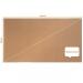 Nobo 1915416 Impression Pro 1220x690mm Widescreen Cork Notice Board 31960J