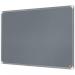 Nobo 1915195 Premium Plus Grey Felt Notice Board 900x600mm 32040J