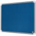 Nobo 1915187 Premium Plus Blue Felt Notice Board 600x450mm 32050J