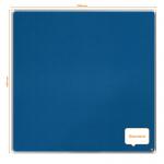 Nobo 1915190 Premium Plus Blue Felt Notice Board 1200x1200mm 32053J