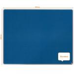 Nobo 1915191 Premium Plus Blue Felt Notice Board 1500x1200mm 32054J