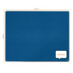 Cheap Stationery Supply of Nobo 1915191 Premium Plus Blue Felt Notice Board 1500x1200mm 32054J Office Statationery