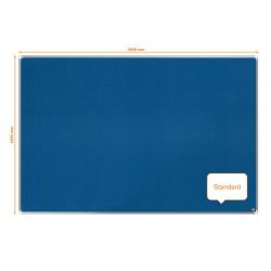 Cheap Stationery Supply of Nobo 1915192 Premium Plus Blue Felt Notice Board 1800x1200mm 32055J Office Statationery