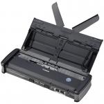This sleek and compact scanner from Canon boasts a high-quality A4 personal document scanning experience. Its P-215II model offers clear and crisp scans, making it a reliable choice for any professional or personal setting.