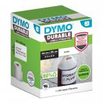 Dymo 2112287 LW Durable Extra Large Shipping label 104mm x 159mm Black on White 32261J