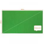 Nobo 1915428 Impression Pro 1880x1060mm Widescreen Green Felt Notice Board 32315J