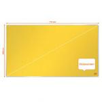 Nobo 1915429 Impression Pro 710x400mm Widescreen Yellow Felt Notice Board 32316J