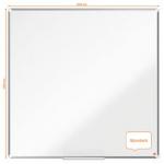 Nobo 1915168 Premium Plus Melamine Whiteboard 1200x1200mm 32328J