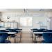 Nobo 1915170 Premium Plus Melamine Whiteboard 1500x1000mm 32329J