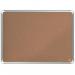 Nobo 1915179 Premium Plus Cork Notice Board 600x450mm 32331J
