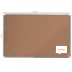 Nobo 1915180 Premium Plus Cork Notice Board 900x600mm 32332J