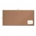 Nobo 1915186 Premium Plus Cork Notice Board 2400x1200mm 32338J