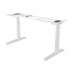 Fellowes Levado Height Adjustable Desk (Base Only) - White 32363J