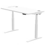 Fellowes Levado Height Adjustable Desk (Base Only) - White 32363J