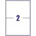Avery J8168-100 Parcel Labels 100 sheets - 2 Labels per Sheet 32557J