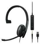 EPOS Adapt 135 II USB-A and 3.5mm jack Monaural Headset 32611J