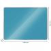 Leitz Cosy Magnetic Glass Whiteboard 80 x 60 cm Calm Blue 32665J