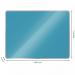 Leitz Cosy Magnetic Glass Whiteboard 80 x 60 cm Calm Blue 32665J
