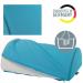 Leitz Ergo Cosy Desk Foot Rest Calm Blue 32685J