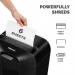 Fellowes Powershred LX25 Cross Cut Shredder Black 32697J