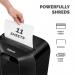 Fellowes Powershred LX70 Cross cut Shredder Black 32701J