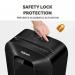 Fellowes Powershred LX70 Cross cut Shredder Black 32701J