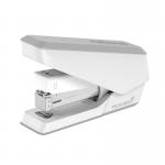Fellowes LX840 25 Sheet Half Strip Easy Press Stapler - White 32704J