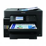 The Epson Multifunction Inkjet Printer features the Ecotank ET-16650 A3+ Inkjet, making it a versatile and efficient addition to any office. With its sleek design and high-quality printing capabilities, this printer is sure to meet all your printing needs.