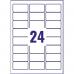 Avery L4773-20 Resistant Labels 20 sheets - 24 Labels per Sheet 32731J