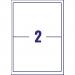 Avery L7068-20 Resistant Labels 20 sheets - 2 Labels per Sheet 32738J
