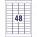 Avery L6009-20 Resistant Labels 20 sheets - 48 Labels per Sheet 32740J