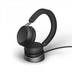 Jabra Evolve2 75 USB-A UC Stereo Headset with Desk Stand 32787J