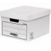 Fellowes General Storage Box White pack of 10 32843J