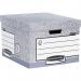 Bankers Box System Large Storage Box Grey Pack of 10 32846J