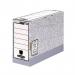 Bankers Box System 120 mm Folio Trans File Grey Pack of 10 32848J