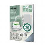 Fellowes PVC Cover A4 180 micron Clear 32862J