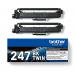 Brother TN247 Black Toner Cartridge Twin Pack 33028J