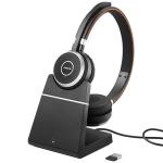 Jabra Evolve 65 SE UC Stereo USB-A Bluetooth Headset with Stand 33050J