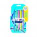 Paper Mate 2152934 Flexgrip Pastel 5 pack Black ink Retractable Ball Pen 33133J